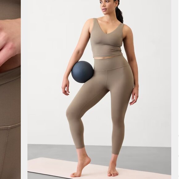 Athleta Transcend High Rise 7/8 Legging  sz XL - Picture 1 of 5
